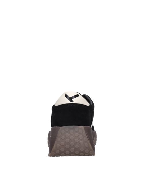 Sneakers in camoscio ed ecopelle KEH NOO | S00KW9767NERO
